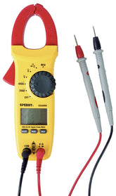 GB DSA500A Clamp Meter, LCD Display, Functions: AC Current, AC Voltage, Continuity, DC Voltage, Resistance